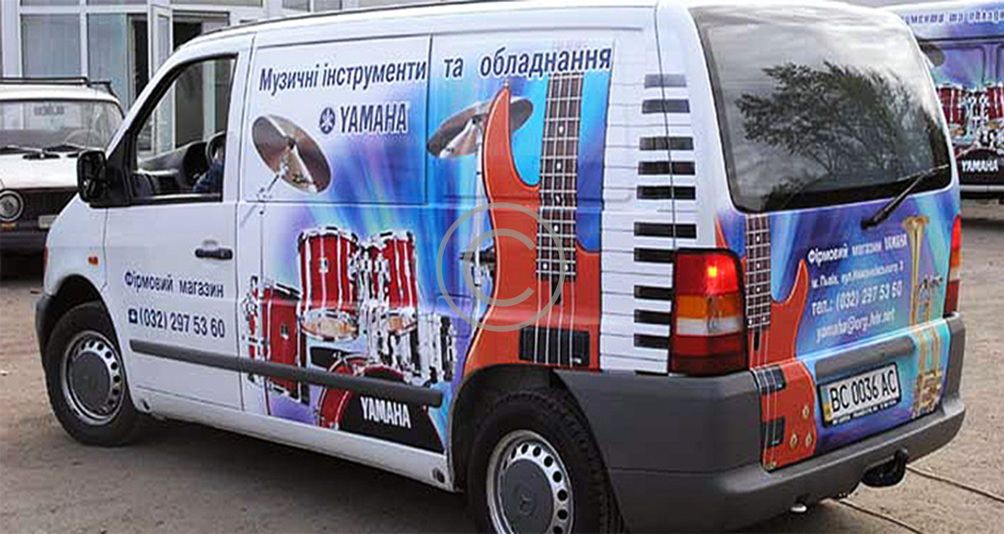 Галерея робіт – Реклама на авто в Києві – Брендінг авто | Reklamir